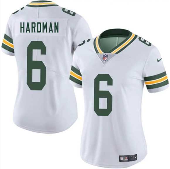 Women's Green Bay Packers #6 Mecole Hardman White 2025 Vapor Untouchable Limited Stitched Jersey Dzhi,We sell and wholesale Women's Green Bay Packers #6 Mecole Hardman White 2025 Vapor Untouchable Limited Stitched Jersey Dzhi on line form chian!